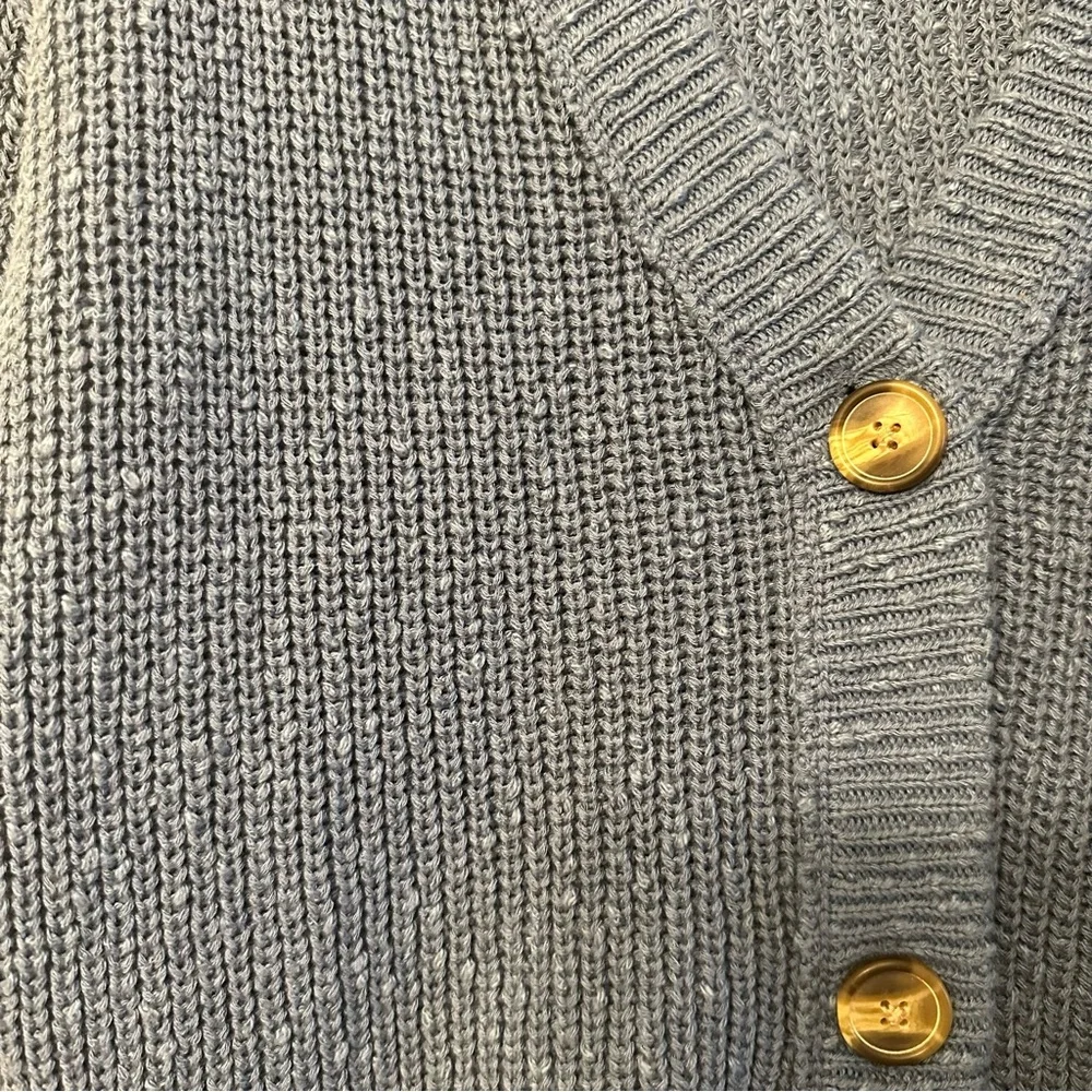 American Eagle Blue Button Cardigan